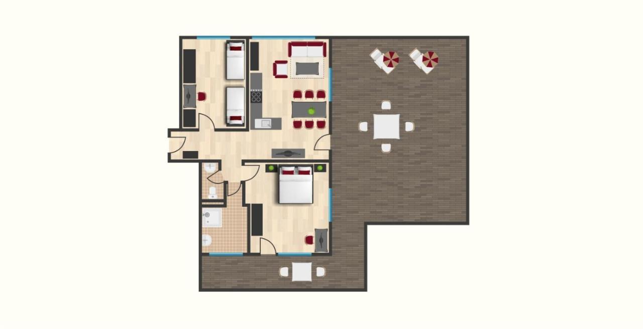 Haus Haberstock Apartment Рицлерн Екстериор снимка